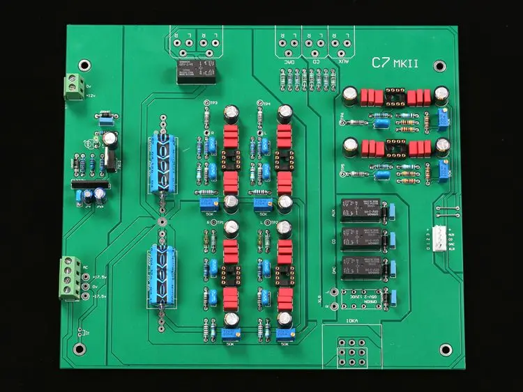C7.2 HIFI grade pre-grade finished board with balanced input and output