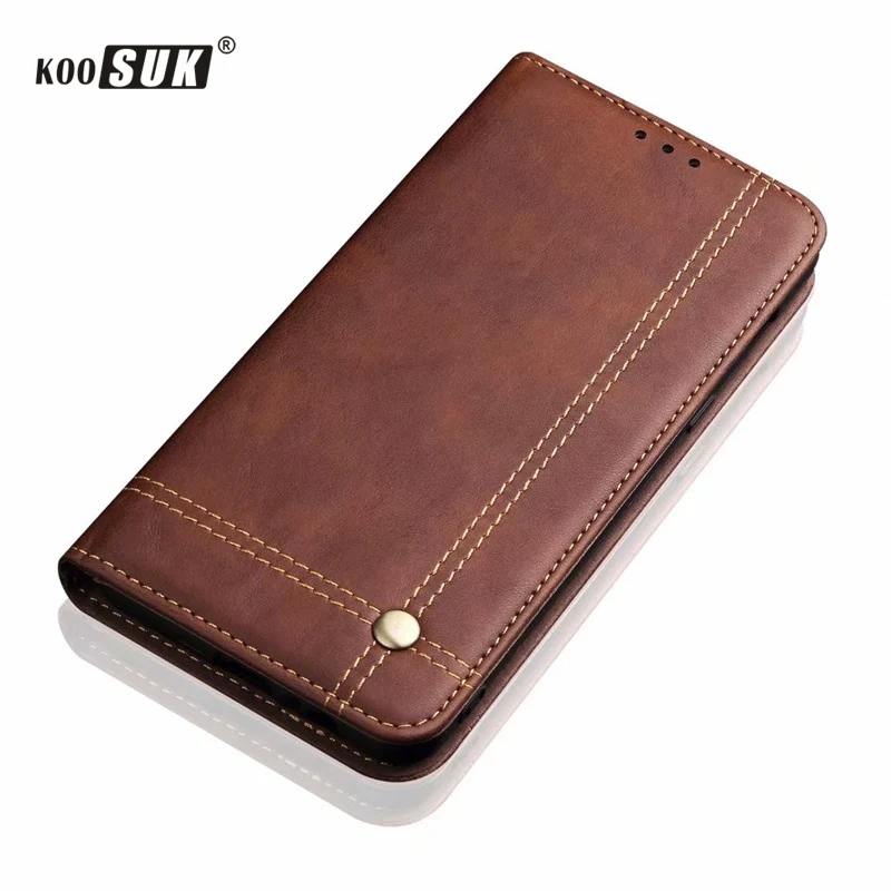

Luxury Leather Case For Samsung A50 Stand Card Retro Flip Protective Back Cover For Samsung Galaxy A50 A505F-DS A 50 Housing Bag