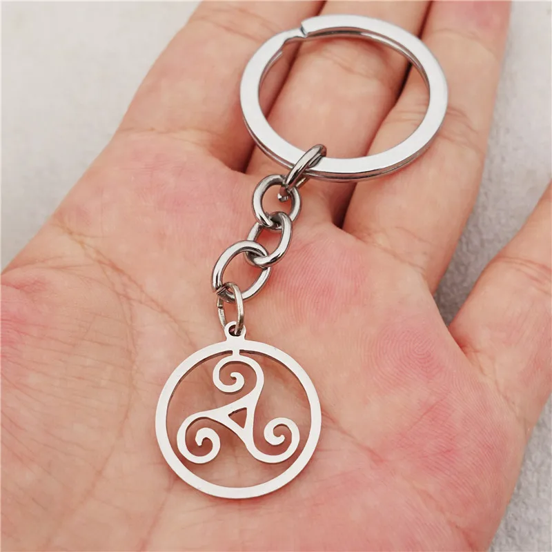 Teen Wolf Triskele ожерелье Triskelion Allison Argent брелки из нержавеющей стали