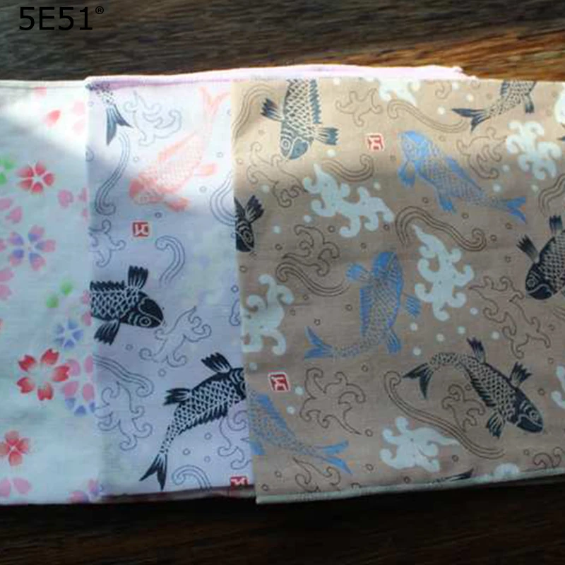 

Japanese style Women handkerchief cotton 100% /concise style sakura printed 35cm/Many Uses