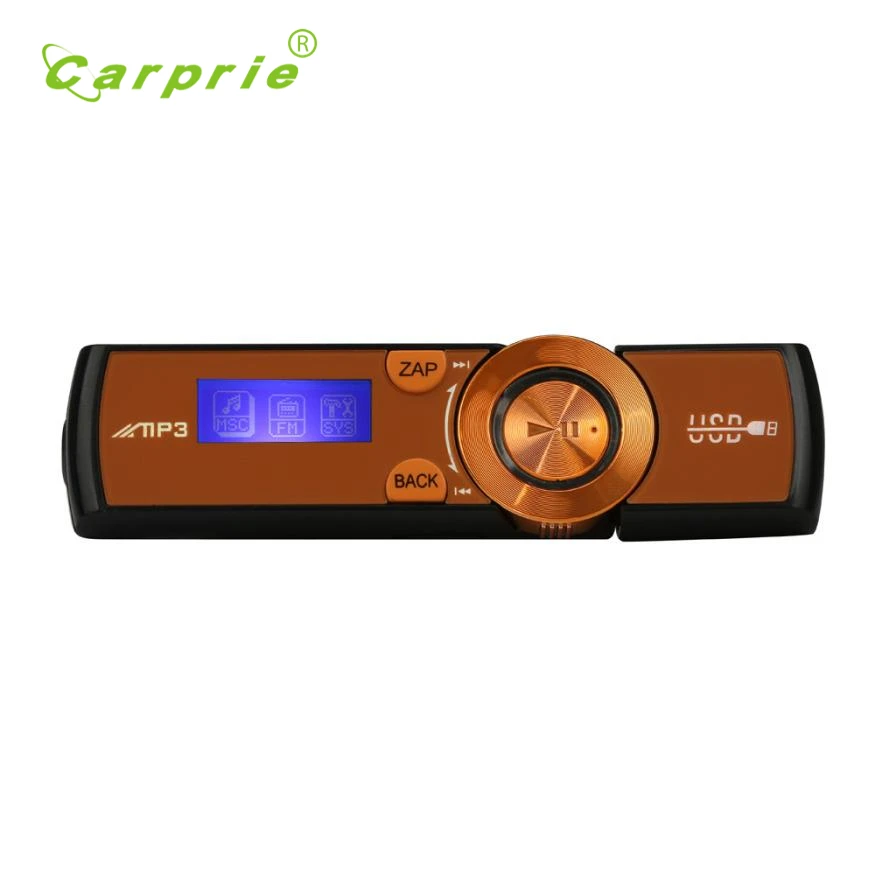 Carprie USB ЖК экран Поддержка 8 Гб флэш TF плеер MP3 Музыка FM радио 17Jun12 дропшиппинг