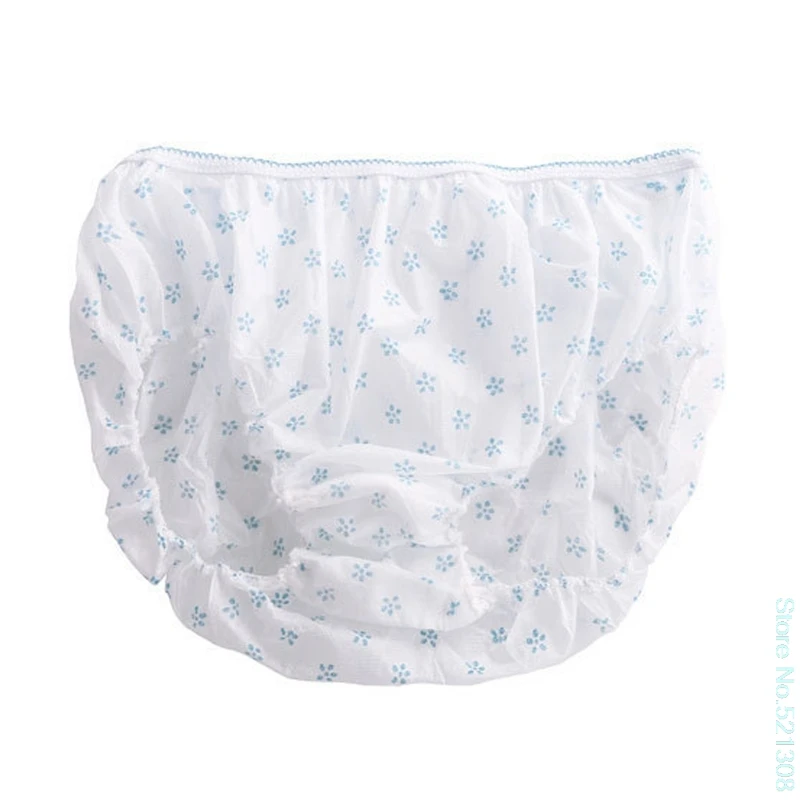 7Pcs Cotton Pregnant Disposable Underwear Panties Briefs Prenatal Postpartum Underpants Drop Ship