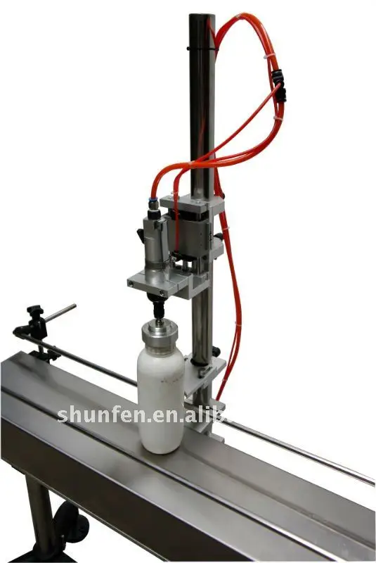 

Floor Type Pneumatic Screw Capping Machine with Table for production line