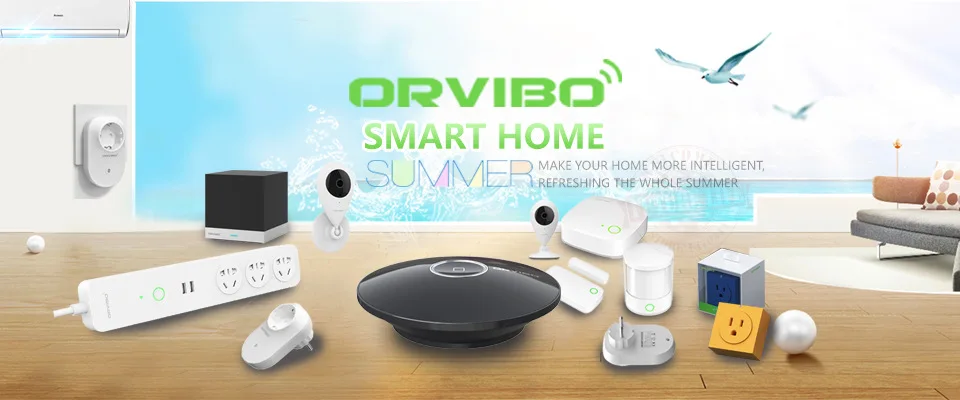 WiFi Smart Home hub Box contr/ôleur intelligent Orvibo Allone Pro IR RF tout dans une automatisation t/él/écommande domotique Compatible pour Apple Smartphone Android