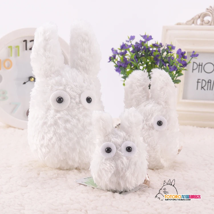Orignal белый Тоторо плюшевый кулон мини брелок игрушка totoro куклы для подарка на