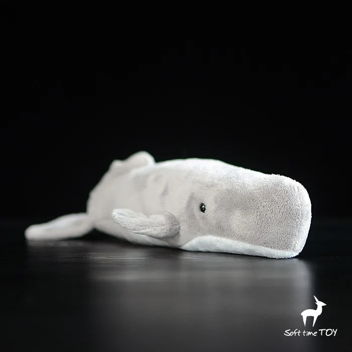 

End of a single doll dolls plush ocean animal New Zealand simulation The sperm whale Whale  doll Plush simulation Marine animal