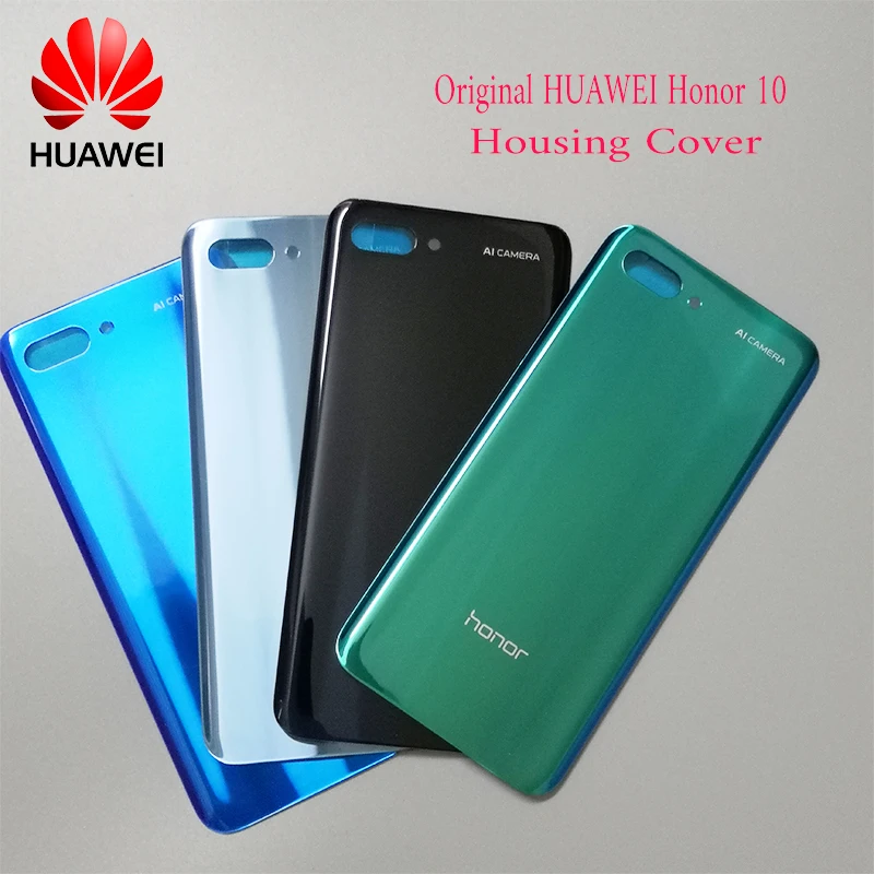 Оригинальный чехол для задней панели аккумулятора HUAWEI Honor 10 из поликарбоната +
