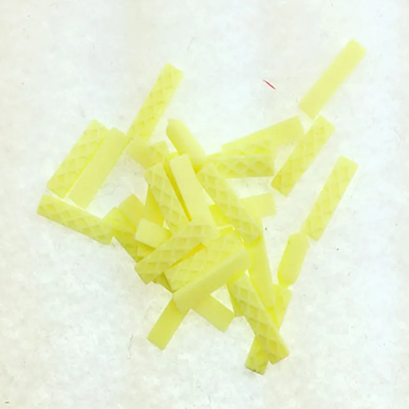 

100PCS/LOT Sweet Fake Mini Wafer Biscuit PVC Plastic Crafts For DIY Decoration Imitation Dessert Model Simulation Food #DIY047