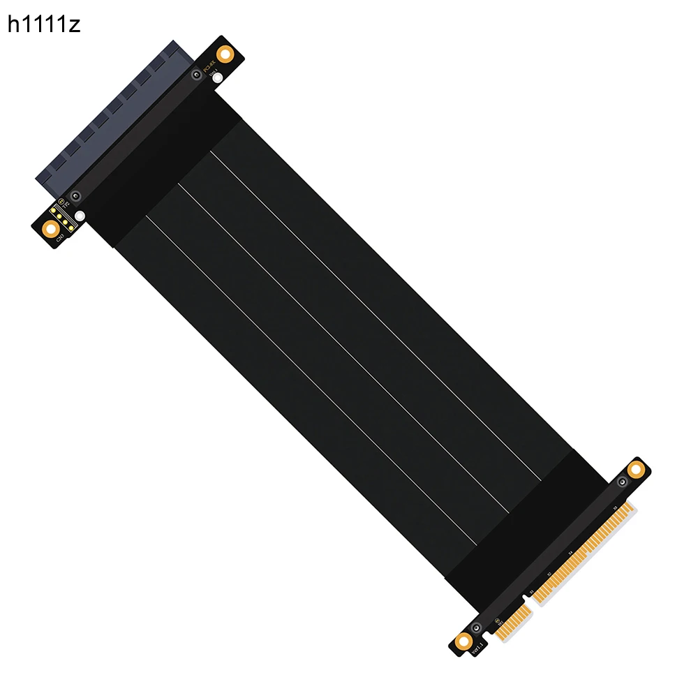 PCI Express Extension Cable Riser PCIE 8X to Slot PCI-E Card Extender Ribbon Flex Relocate PC 24CM | Компьютеры и офис