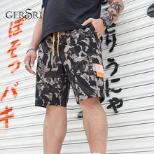 Gersri Популярные летние мужские хлопковые пустынный камуфляж прямые мешковатые тактическая группировка сухопутных сил досуг короткие брюки мужские