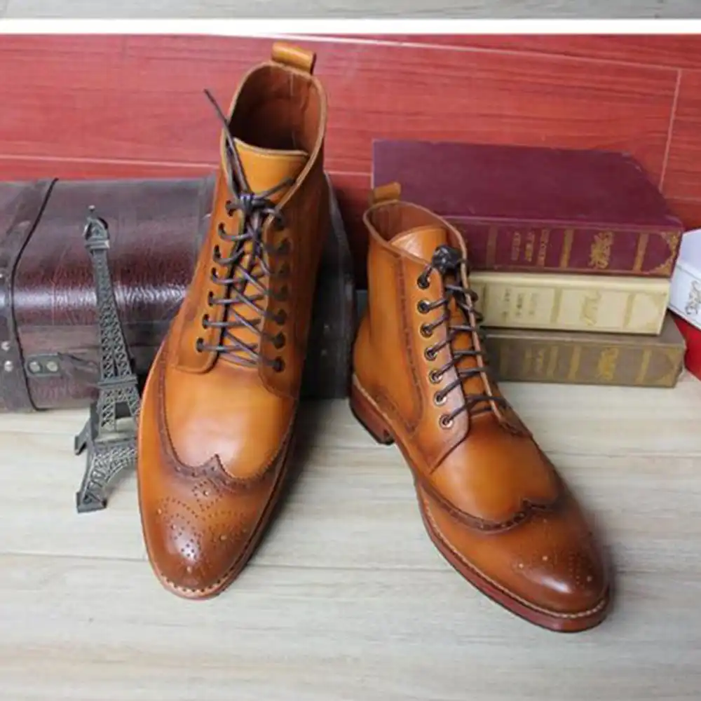 italian leather dress boots