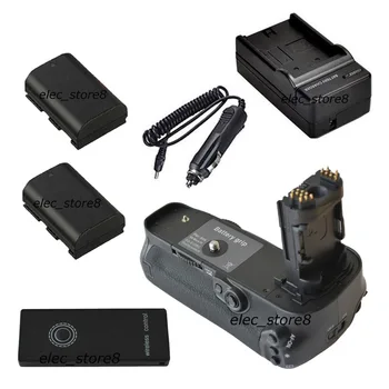 

Vertical Power Shutter Battery Handle Hand Grip For Canon EOS 5D Mark IV 4 5DIV 5D4 SLR as BG-E20+IR Remote+2x LP-E6+Car Charger