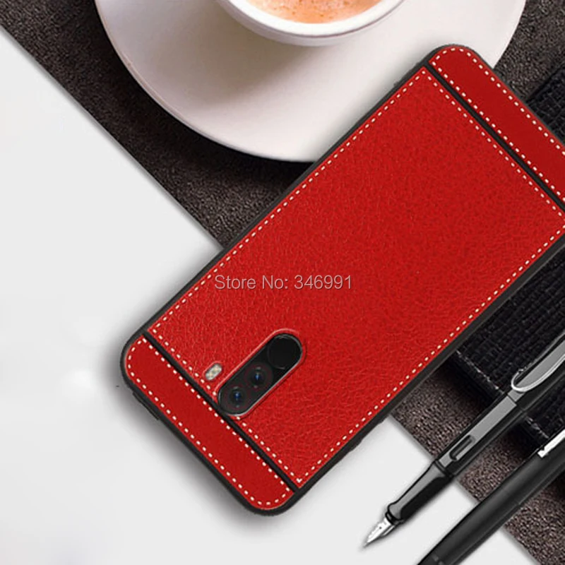 Чехол Smile для Xiaomi Pocophone F1 роскошный мягкий черный силиконовый чехол 6 18 дюйма BC с