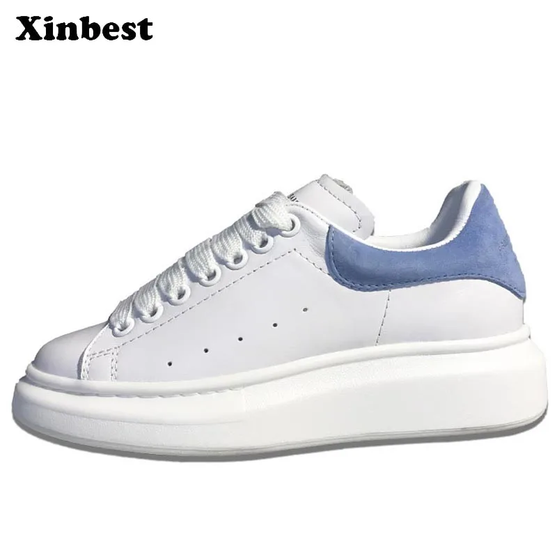 

Xinbest 2018 Women Flats Genuine Leather Womens Flats Casual Fashion Walking Shoes Comfortably Super Light Shoes Woman Brand