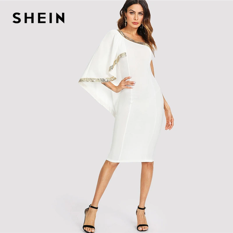 shein white robe