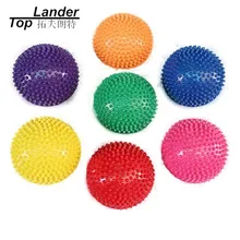 Физический фитнес прибор мяч для тренировки баланса Точка Массаж шаговые камни баланс стручки тренажерный зал Йога Пилатес Йога половина мяч