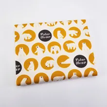 Хлопковая стеганая ткань с рисунком медведя на полметра для рукоделия, рукоделия, материал для детских кукол, простыня, мягкая ткань