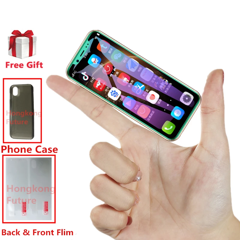 

Super Mini Smartphone K-TOUCH I9 Quad Core 16GB 32GB 64GB ROM Luxury Telephone GPS WIFI Face ID Android 8.1 Small Mobile Phone