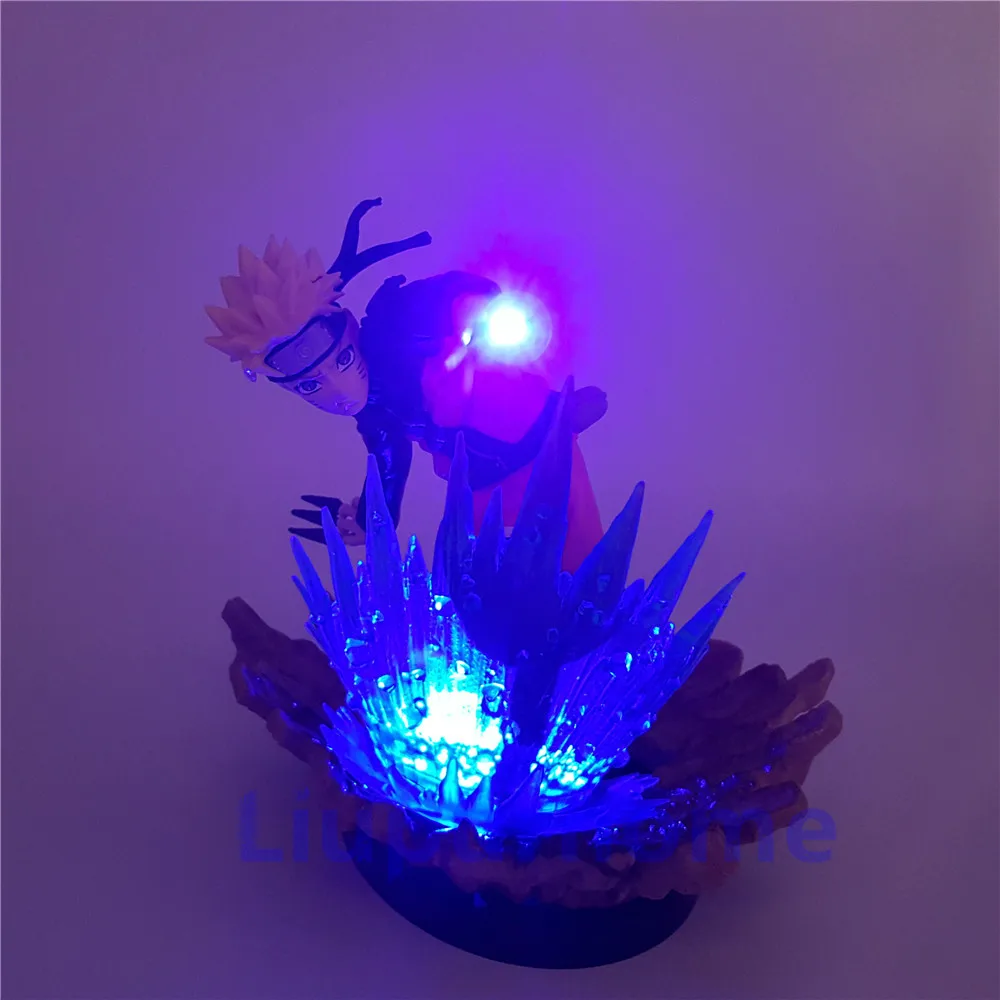 Светодиодные фигурки Наруто удзумаки luminaria из аниме сделай сам дисплей