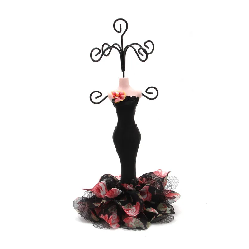 

Lady Mannequin Holder Earring Bracelet Necklace Jewelry Model Display Stand
