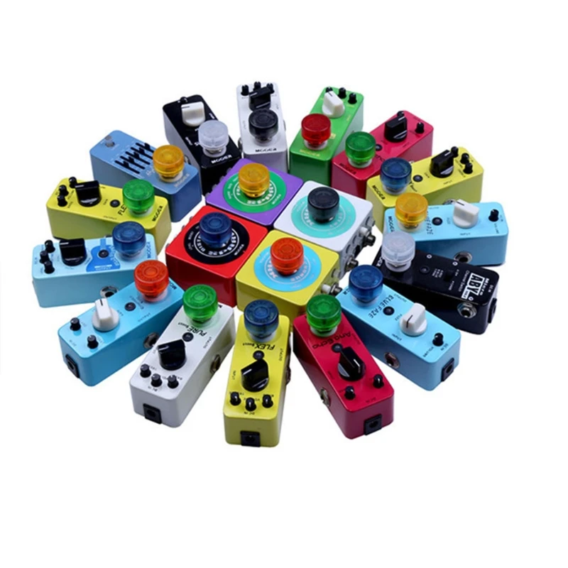 

Switch Footswitch toppers Colorful Plastic Bumpers Protector For Guitar Effect Pedal new