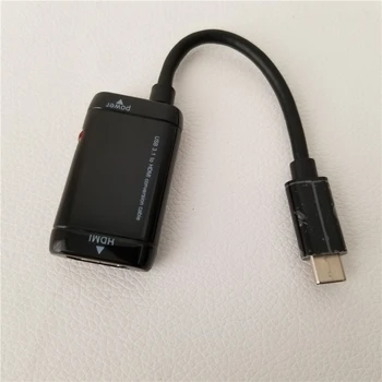 

USB 3.1 Type C to HDMI Video Data Transfer Cable Adapter HD Converter for Samsung LeTV Mobile Phone