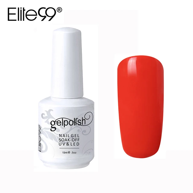 Elite99 15ml Long Lasting Nail Polish Soak Off Colorful Varnish Elite99 15ml Long Lasting Nail Polish Soak Off Colorful Varnish Gelpolish Primer Gel
