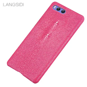 

Wangcangli brand mobile phone case Pearl fish half a pack phone holster For Xiaomi Redmi Note 3 phone case handmade custom