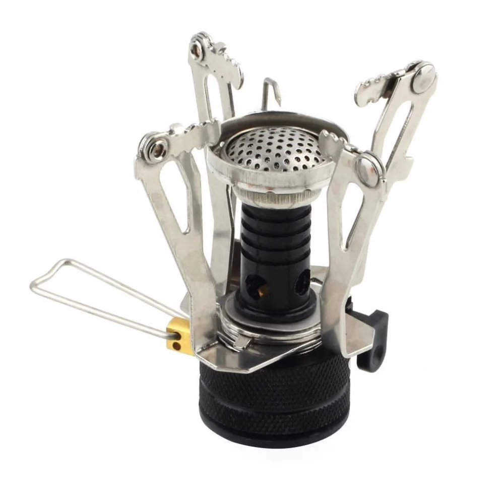 

Ultralight Mini Backpacking Canister Camp Camping Stove Piezo Ignition Hot sale Portable Outdoor Picnic Gas Stove