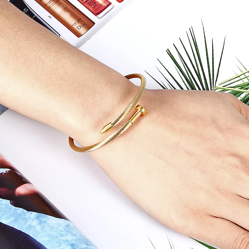 cartier nail bracelet aliexpress