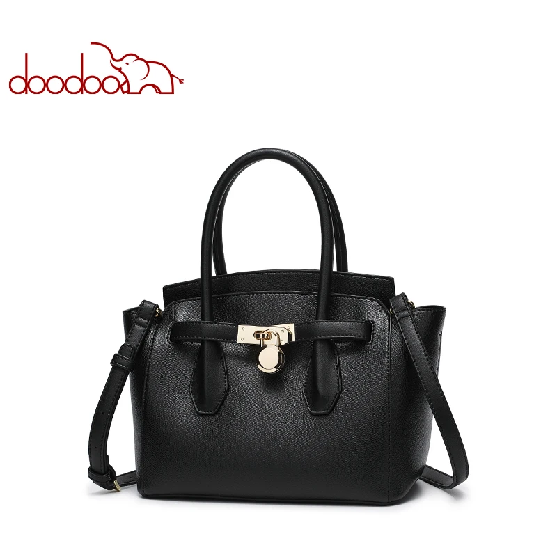 

DOODOO Women Handbag Tote Bag Female Shoulder Crossbody Bags Ladies Artificial Leather Top-handle Bag 2018 Newest Messenger Bag