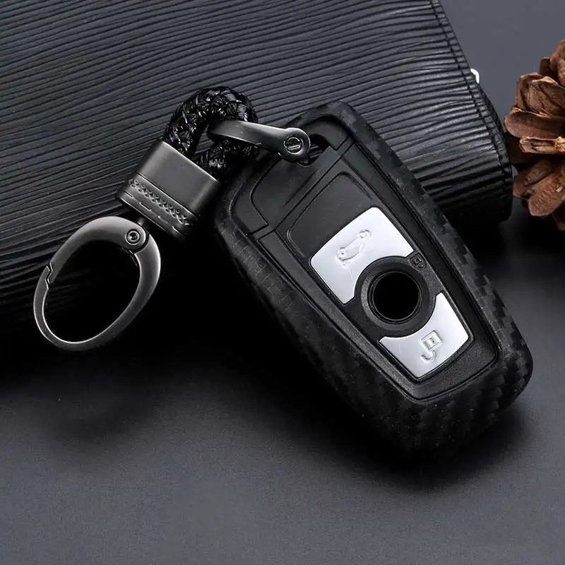 Carbon-Fiber-Car-Key-Case-For-BMW-F30-F20-X1-X3-X5-X6-X7-F20-E34