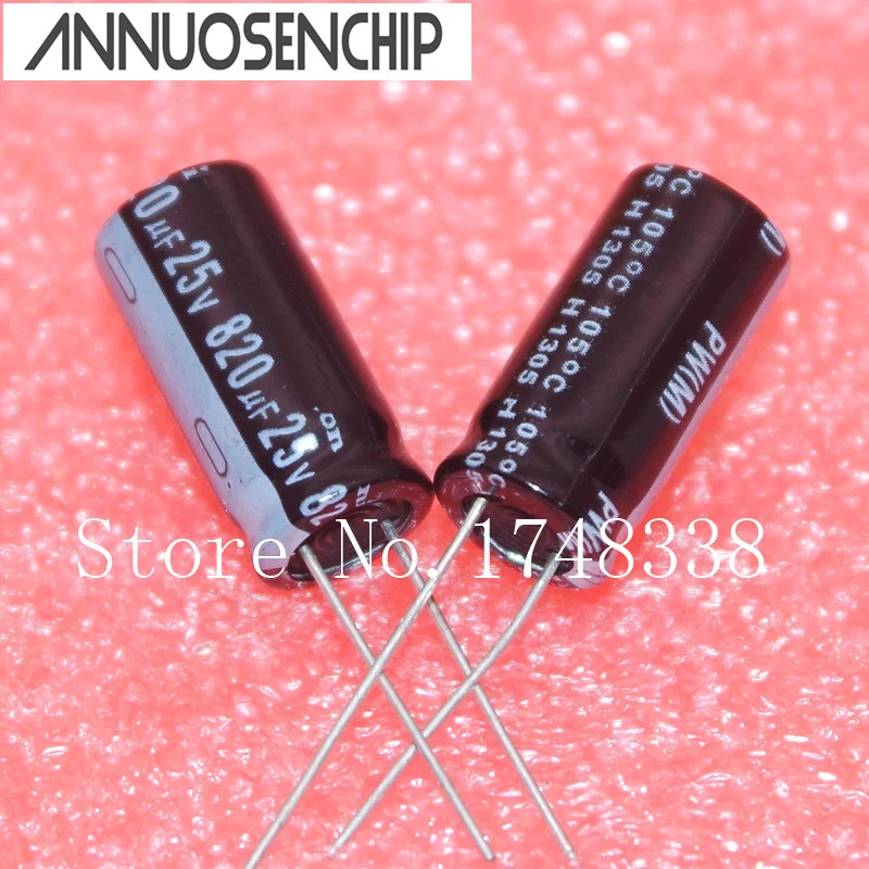 Конденсатор 820uf 25v