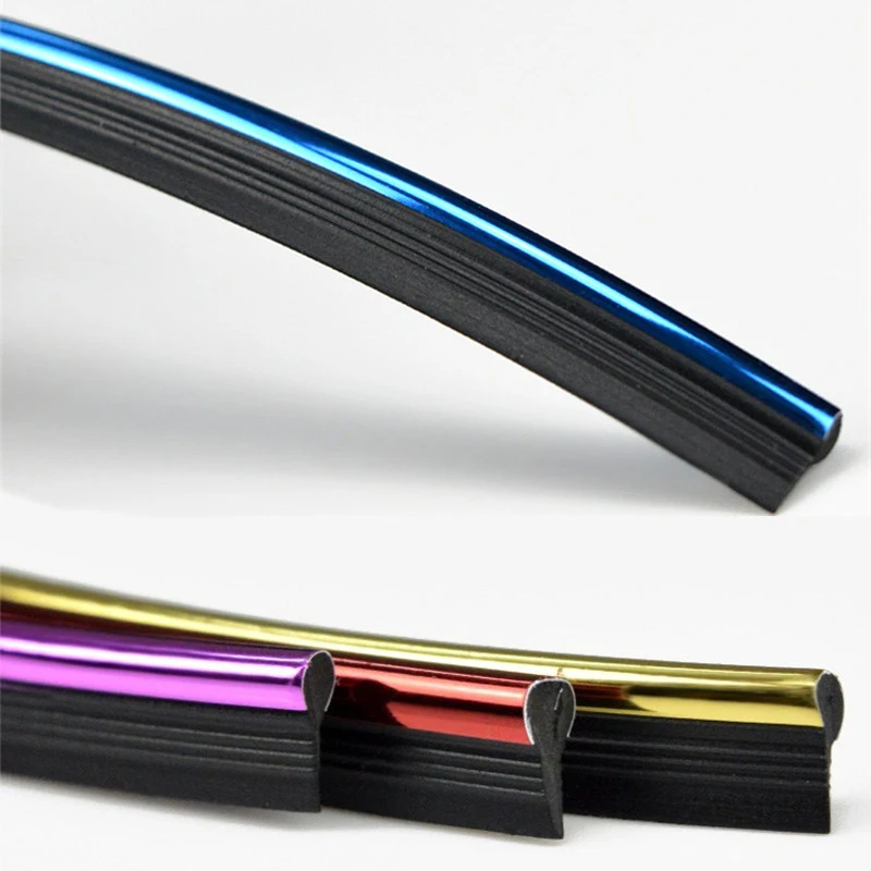 5M Cars Interior Decoration Strips Moulding Trim Dashboard Door Edge Universal For Car Auto Accessories In Car Styling 5