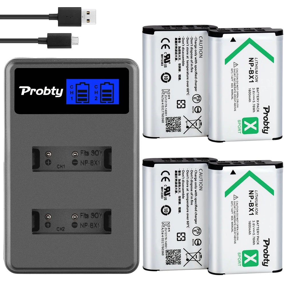 Для SONY NP-BX1 np bx1 np-bx1 Батарея для Sony FDR-X3000R RX100 AS100V AS300 HX400 HX60 AS50 WX350 AS300V HDR-AS300R FDR-X3000 |