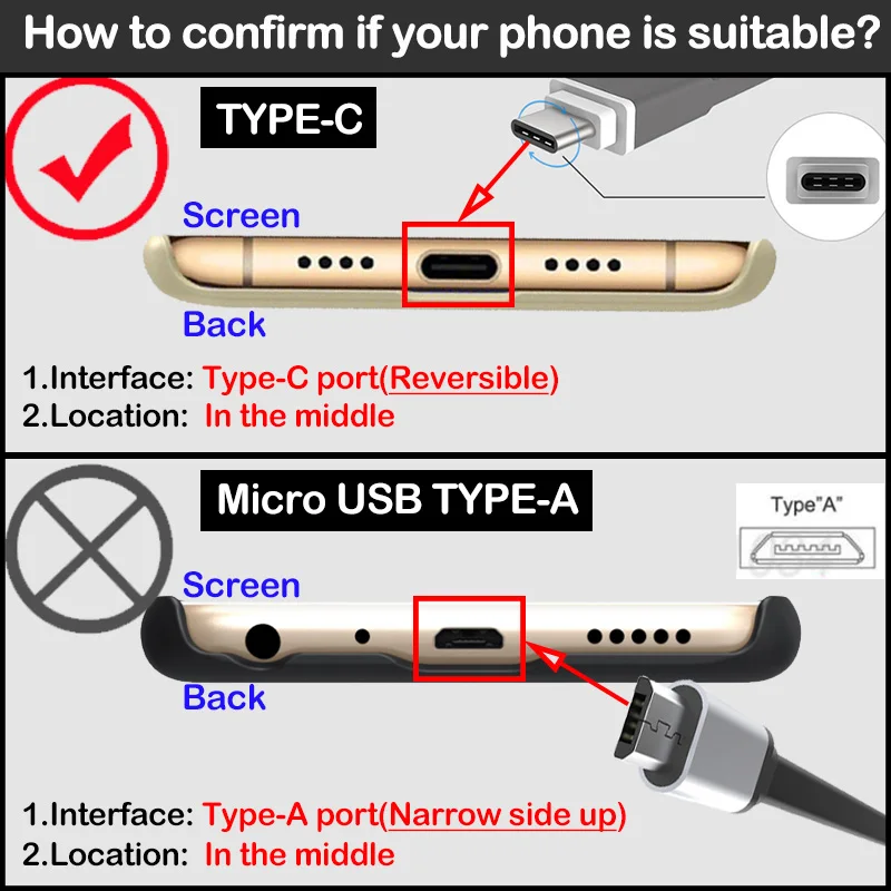 Беспроводное зарядное устройство Nillkin Qi+ приемник type C, адаптер USB C, Беспроводная зарядка для samsung A6s A9s A8 A5