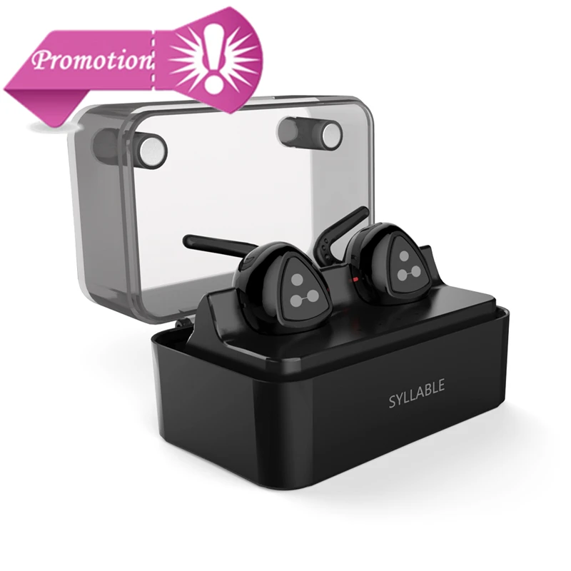 

NEW Original Syllable D900 Mini Headphone Bluetooth Stereo Wireless Earphone Bluetooth Headset Handsfree Mini Earbud with mic