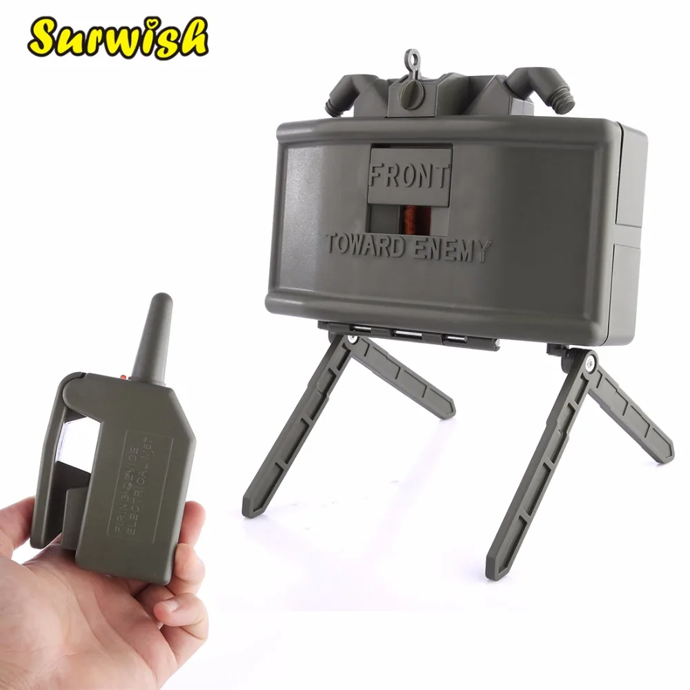 

Electric Remote Control ABS Electronic Components Water Beads Clip Water Bullet Gun Ball Bomb Outdoor CS Equipment - Green