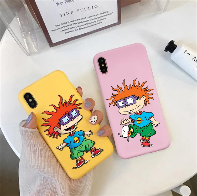 

Funny Rugrats Colored soft silicone phone case For huawei p30 pro p30 lite p20 pro p10 mate 20 p10 lite honor 9 lite honor 10