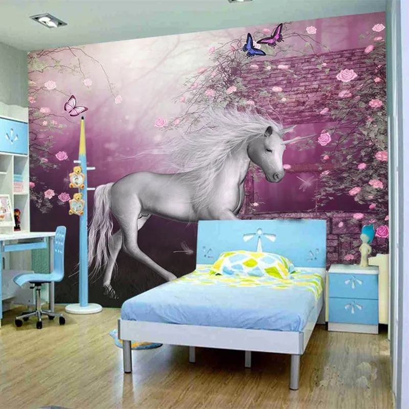beibehang Customize any size murals papel de parede photo wallpaper roll Children's cartoon horse murals 3d wall paper bedroom beibehang Customize any size murals papel de parede photo wallpaper roll Children's cartoon horse murals 3d wall paper bedroom