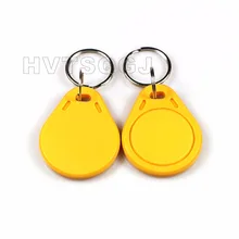 1000 шт/лот rfid бирка 13,56 МГц ISO14443A RFID 1 k S50 брелоки IC брелок DHL