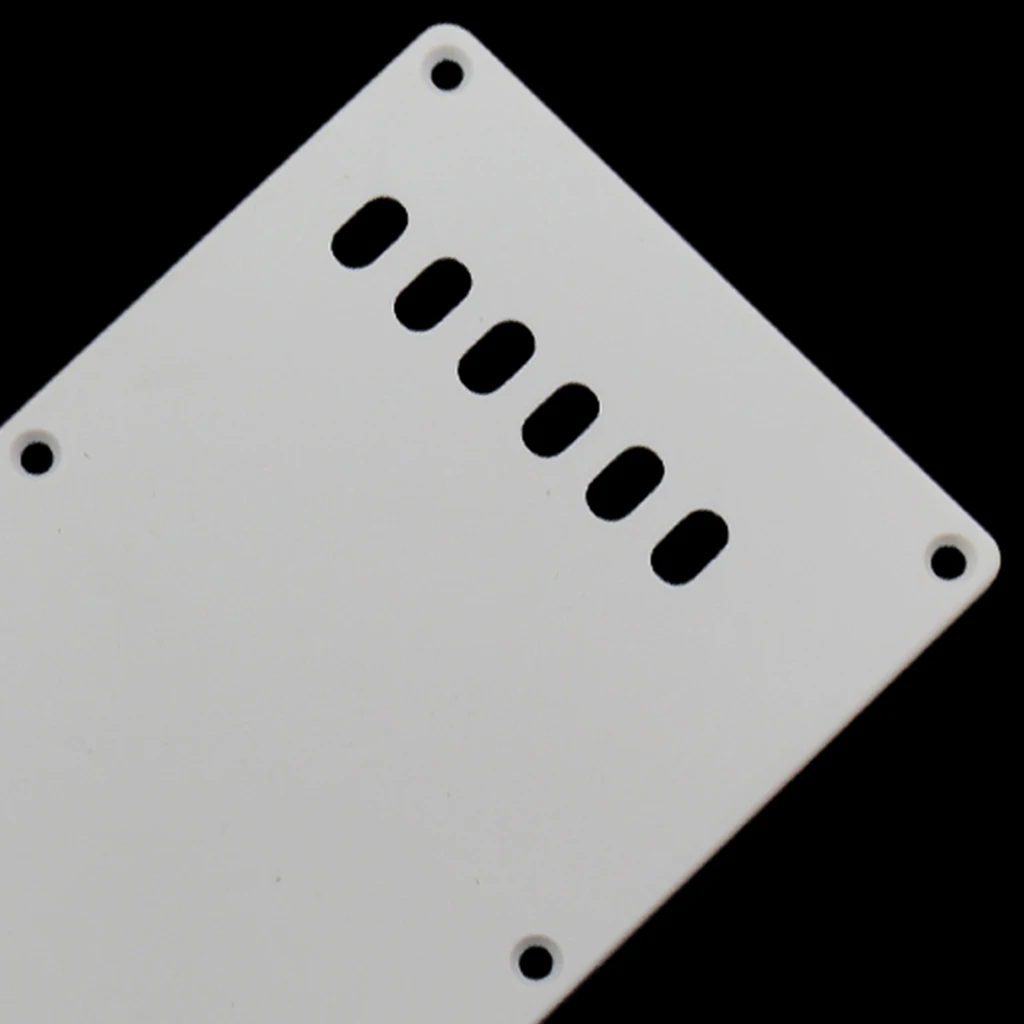 PVC Backplate Ply Tremolo Cavity Cover Back Plate  for Fender Stratocaster Strat Guitars Guitar Accessories 