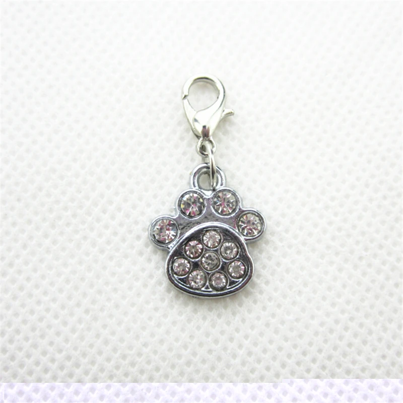 dog paw dangle charms