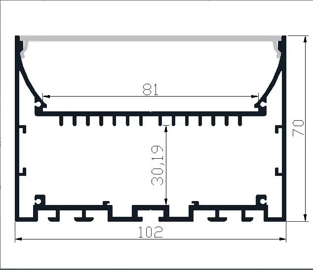 Perfil de Alumínio Perfil de Alumínio para Interior Iluminação de Realce Frete Grátis 2 M e pcs 10 M e lote Tira Conduzida Led para Interior Luz Interior 4 China aluminium led strip profile Suppliers