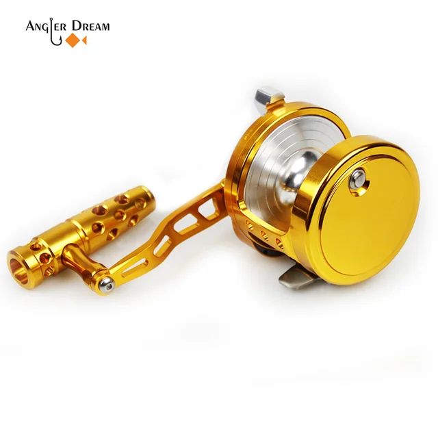 Best price at $198 Cheap AnglerDream Top Quality CNC Machine Made Fishing Reel ,700 Size Slow Jigging Fishing Reel For Boating Fishing