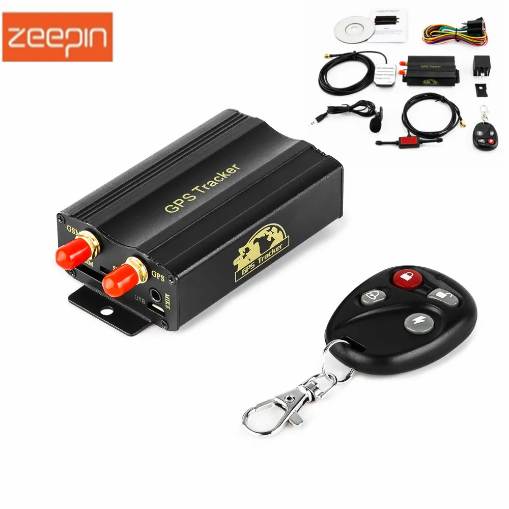 ZEEPIN TK103B gps трекер SMS/GPRS/GSM локатор с дистанционным управлением Противоугонная
