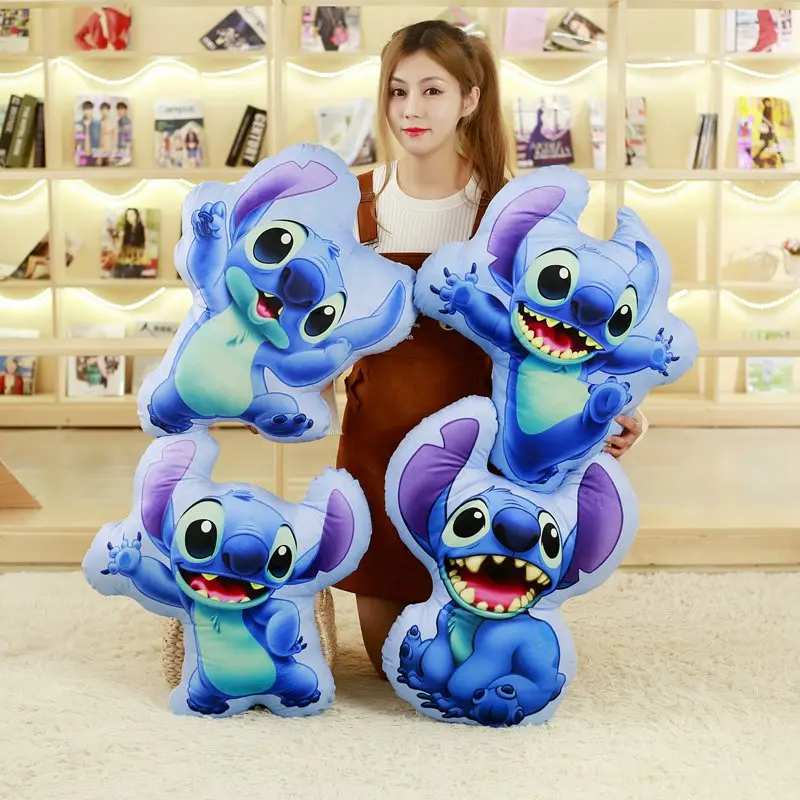 

55cm Kawaii Stitch Plush Doll Toys Anime Lilo and Stitch Soft Plush Pillow Cusion Toys Gifts for Children Kids Girls Birthday