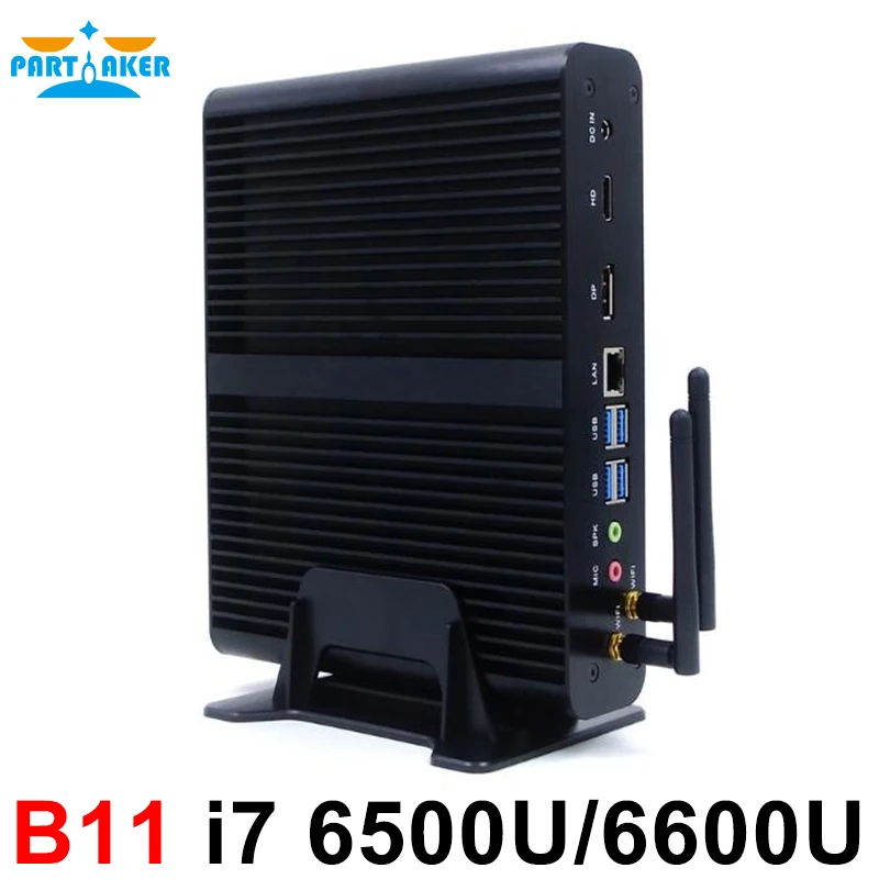 

Mini PC With 6th Generation Skylake Core i7 6600U 6500U Max 3.1GHz Intel HD Graphics 520 HTPC Windows 10