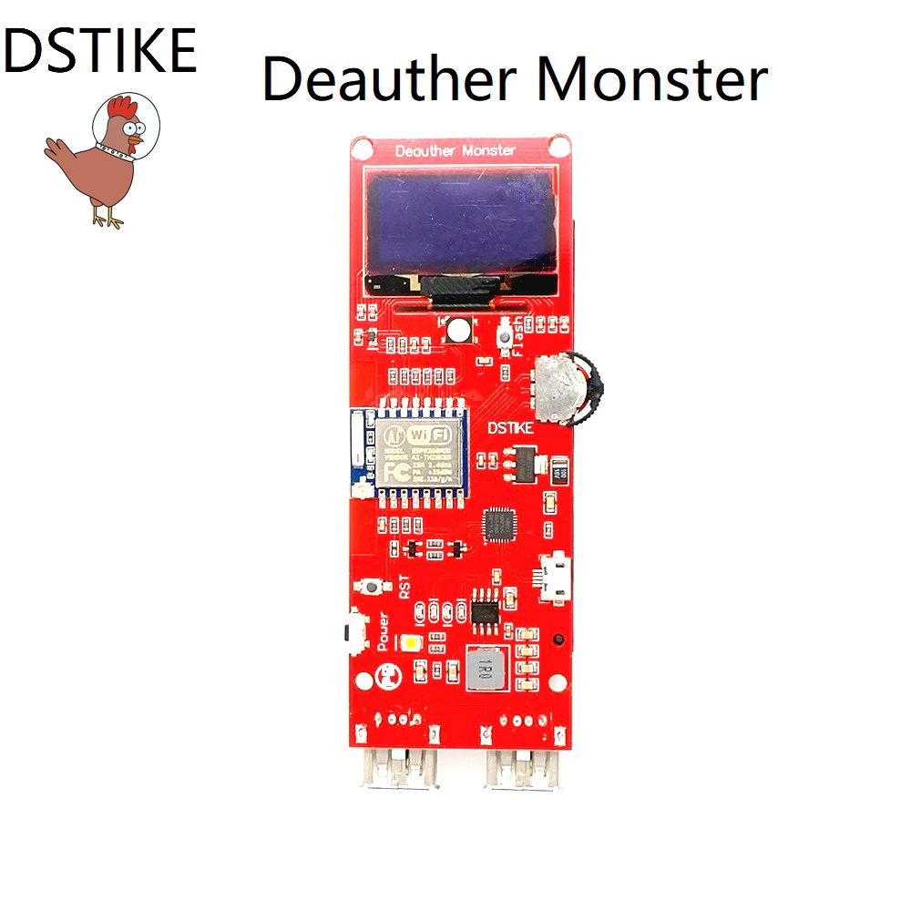 

WiFi Deauther Monster WiFi attack/test/interference ESP8266 open source