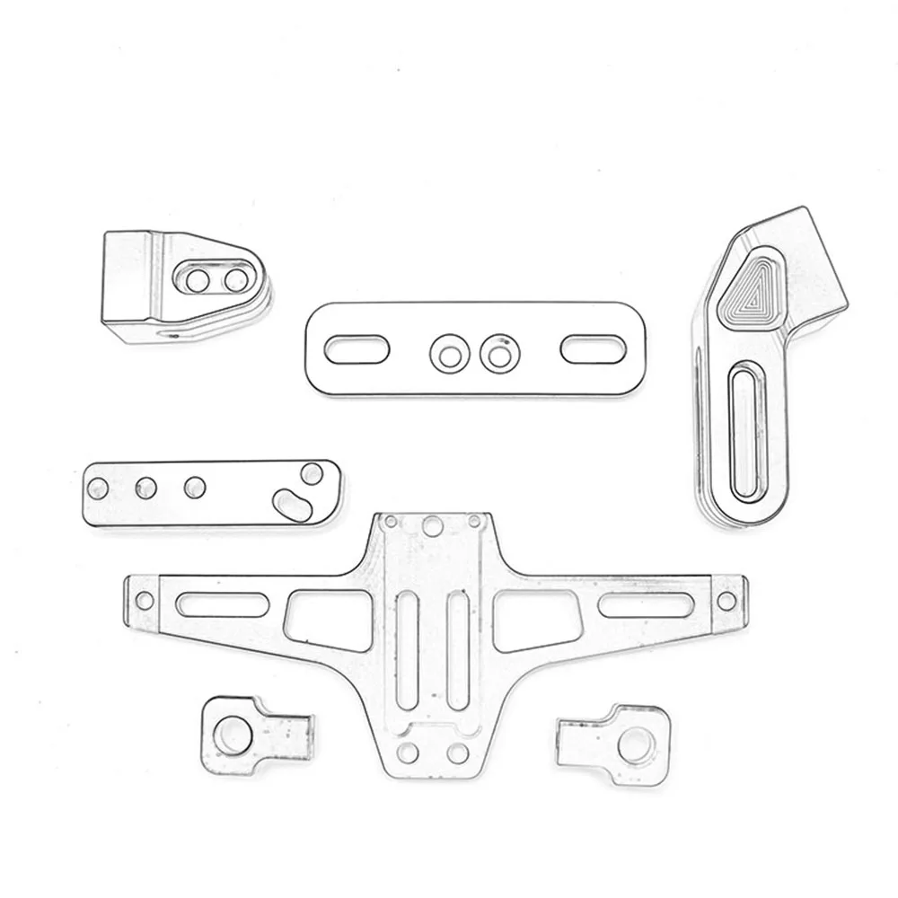 ZSDTRP мотоциклетные регулируемый угол Алюминий номерной рамки держатель кронштейн для Honda Suzuki KTM BMW